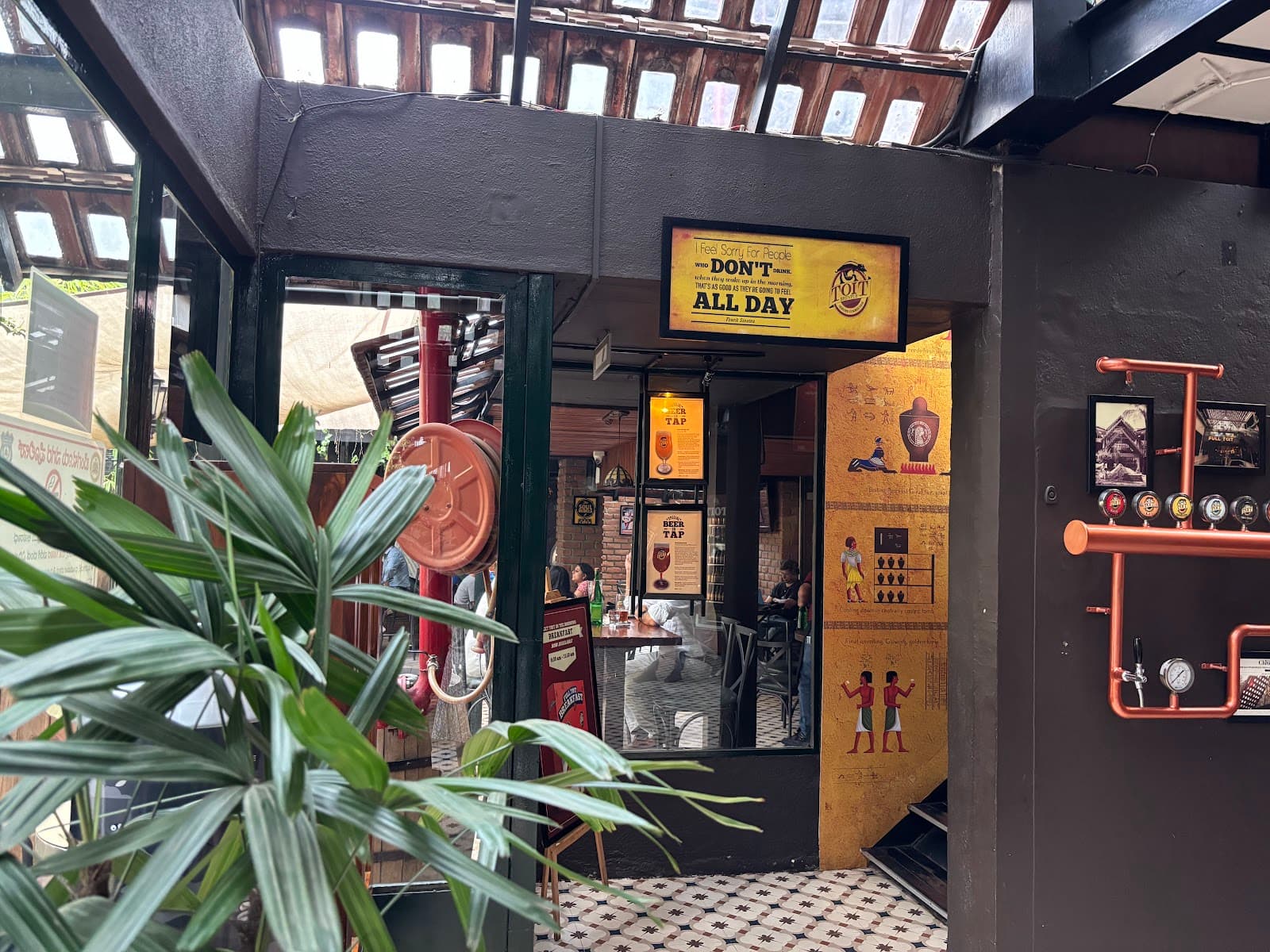 Toit dog-friendly cafe in Indiranagar