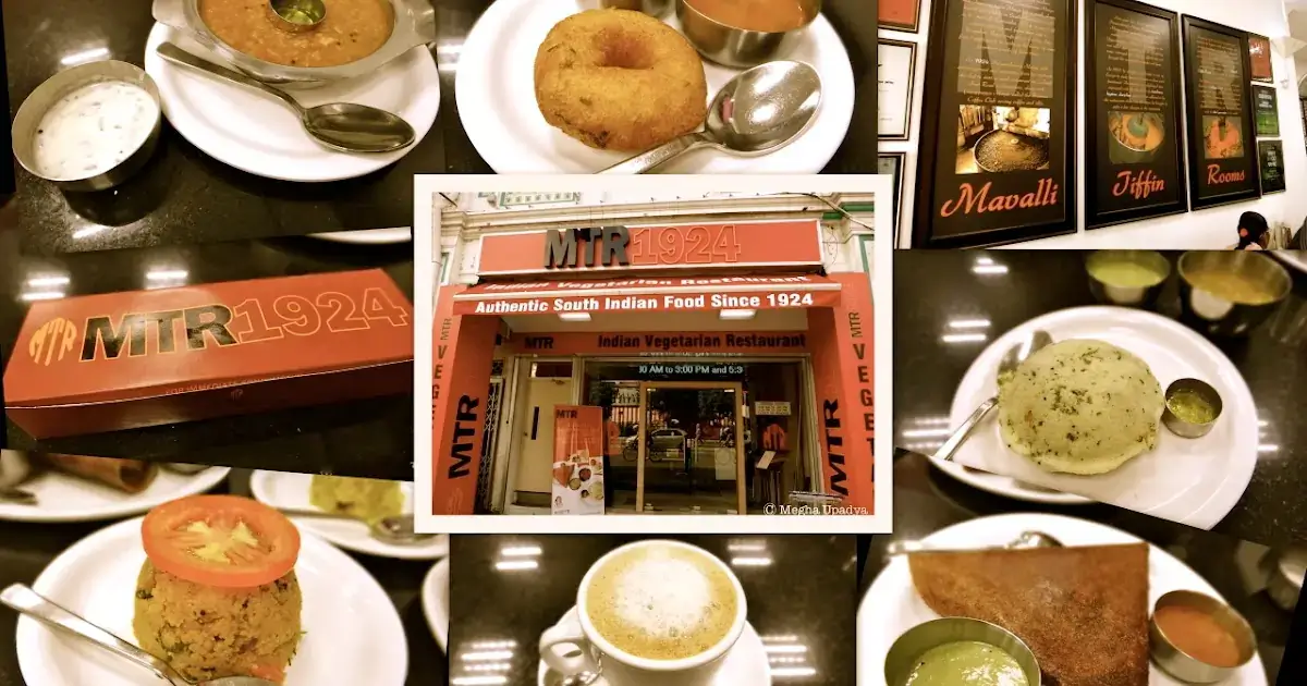 MTR - Mavalli Tiffin Rooms - vegetarian restaurant in Bangalore