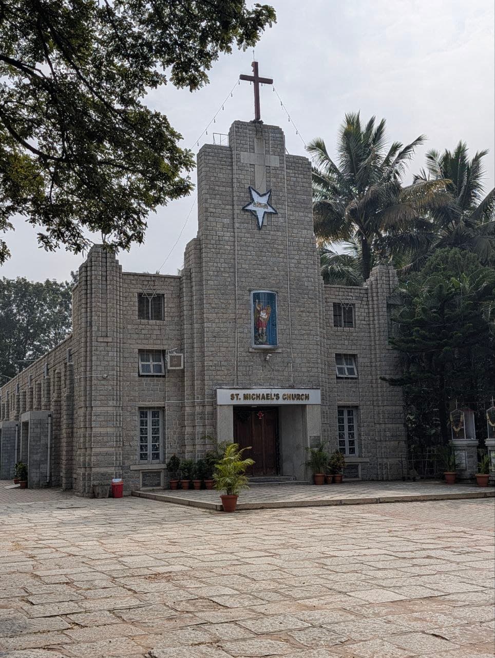 St Michael’s Church in Shanthinagar, Bangalore