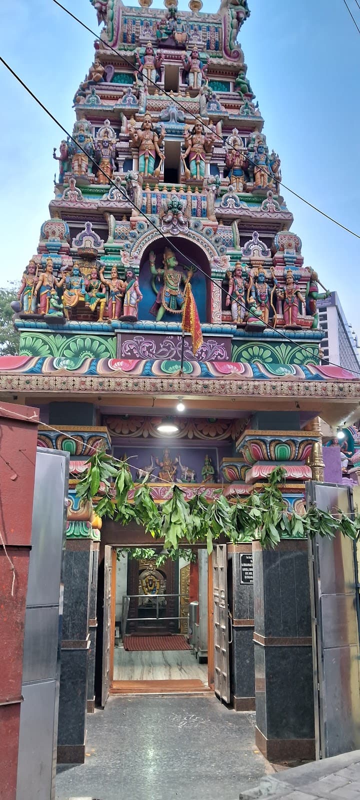 Yelahanka Gate Anjaneya Temple in Cubbonpete / Nagarathpete historic core, Bangalore